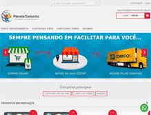 Tablet Screenshot of planetacartucho.com